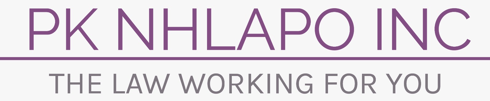 PK Nhlapo Inc — The law working for you
